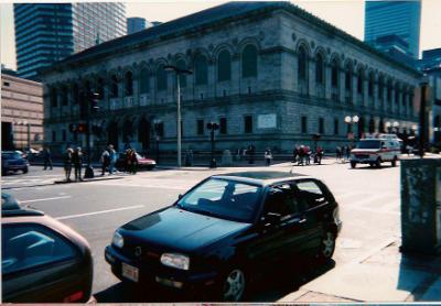 Easter 1997, day before blizzard
